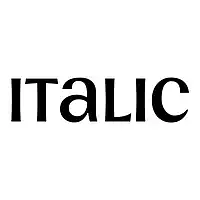 Italic logo